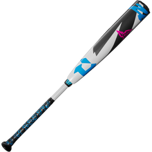 The 2025 DeMarini ZEN (-10) 2 3/4" USSSA Baseball Bat (USED) features Dark Matter Composite for enhanced performance and showcases the sleek DeMarini Zen design.