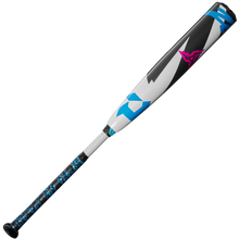 The 2025 DeMarini ZEN (-8) 2 3/4" USSSA Baseball Bat (WBD2533010) delivers top performance and standout style with its striking blue and black design.
