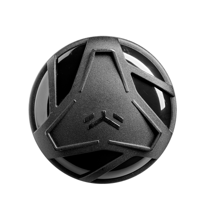 The 2025 DeMarini The Goods (-5) USSSA Baseball Bat (WBD2537010) features a black design with a black star, inspired by hybrid bats—ideal for fans of DeMarini and USSSA baseball.