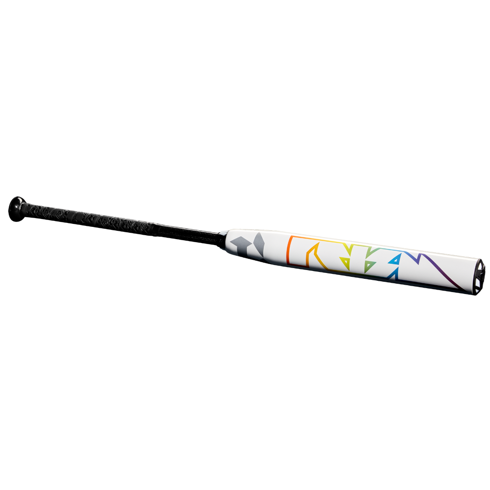 The 2025 DeMarini Prism+ (-10) Fastpitch Softball Bat (WBD2548010) features a unique design and balanced swing weight for enhanced performance.