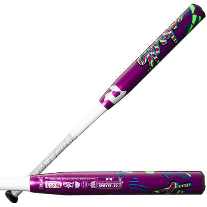 A 2025 DeMarini Spryte (-12) Fastpitch Softball Bat (WBD2553010) by DeMarini.