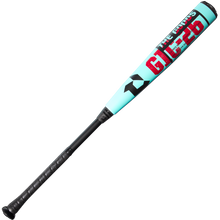 The 2026 DeMarini The Goods (-3) BBCOR Baseball Bat (WBD2588010) features a light blue/black X14 Alloy Barrel, black grip, and red, black, and white "THE GOODS G235" graphics—part of DeMarini's The Goods BBCOR lineup.