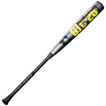 A DeMarini 2026 The Goods Gunmetal (-3) BBCOR Baseball Bat (WBD2650010) with a gray and black design, yellow and white writing on the X14 Alloy Barrel, and a textured black grip is shown on a plain white background.