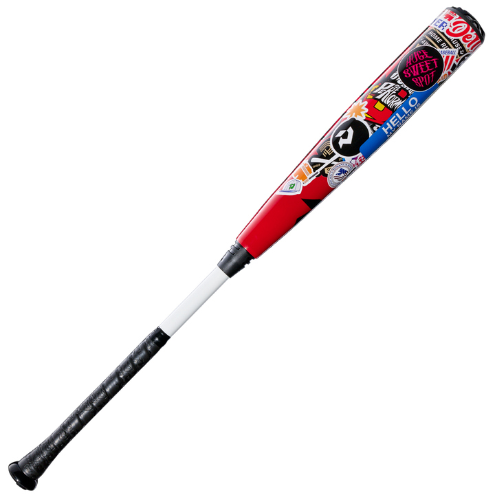 2026 DeMarini The Goods Sticker Bomb (-3) BBCOR Baseball Bat: WBD2653010