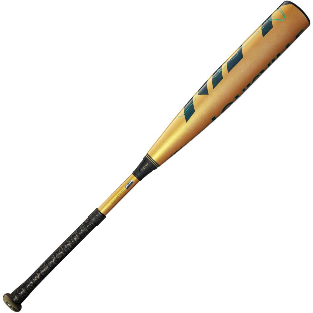 The 2024 Louisville Slugger Meta (-5) USSSA Baseball Bat (WBL2846010) features a black handle and EKO Composite Barrel technology.