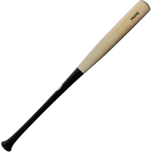 A Louisville Slugger Pro Prime Signature Series RA13 Ronald Acuna Jr. Game Model Wood Baseball Bat (WBL2934010), featuring a natural light-colored barrel, black handle, and “PRIME” printed near the top.