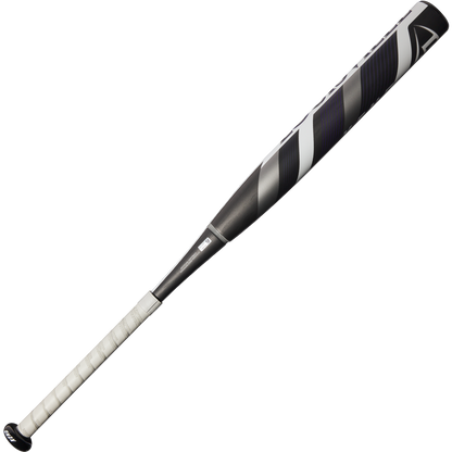 The 2025 Louisville Slugger Xeno (-8) Fastpitch Softball Bat (WBL2998010) features a white handle and composite barrel for enhanced performance.