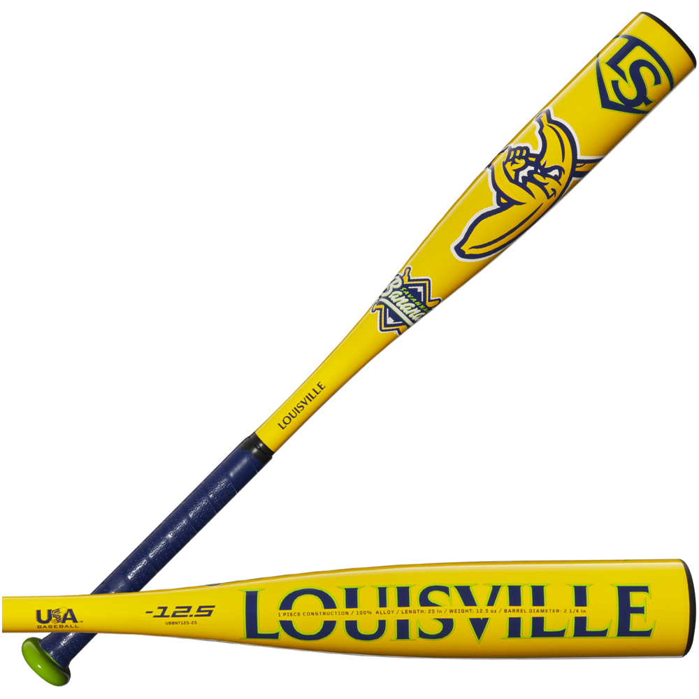 2026 Louisville Slugger Savannah Bananas (-12.5) 2 1/4" USA T-Ball Baseball Bat: WBL4005010