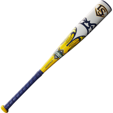 The 2025 Louisville Slugger Savannah Bananas JBB (-10) USSSA Baseball Bat features a unique design and superlight alloy for easy swings.
