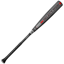 The 2026 Louisville Slugger Select PWR (-3) BBCOR Baseball Bat (WBL4115010) features a black and gray design with red accents and "SELECT PWR" on the barrel, ideal for power hitters.
