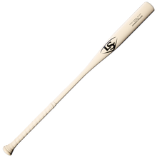 The Louisville Slugger Pro Prime Alloy Fungo (-13) 35″ Ivory Training Bat (WBL42020102235) features a sleek ivory finish with black logos and text, a wrapped handle, and a smooth, glossy surface—making it an ideal training bat for coaches or players.