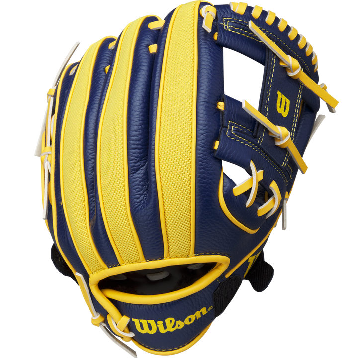 Wilson A200 EZ Catch Savannah Bananas 10" Youth Baseball Glove: WBW10135910