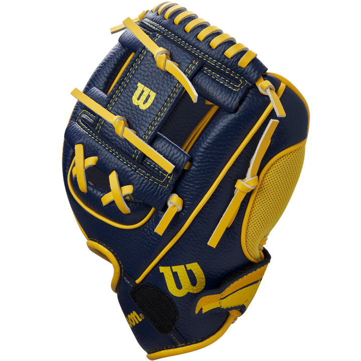 Wilson A200 EZ Catch Savannah Bananas 10" Youth Baseball Glove: WBW10135910