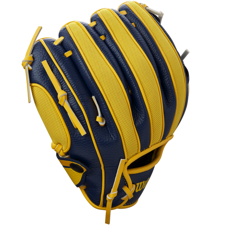 Wilson A200 EZ Catch Savannah Bananas 10" Youth Baseball Glove: WBW10135910