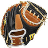 Wilson A2000 M23SS 33.5" SuperSkin Baseball Catcher's Mitt: WBW101396335