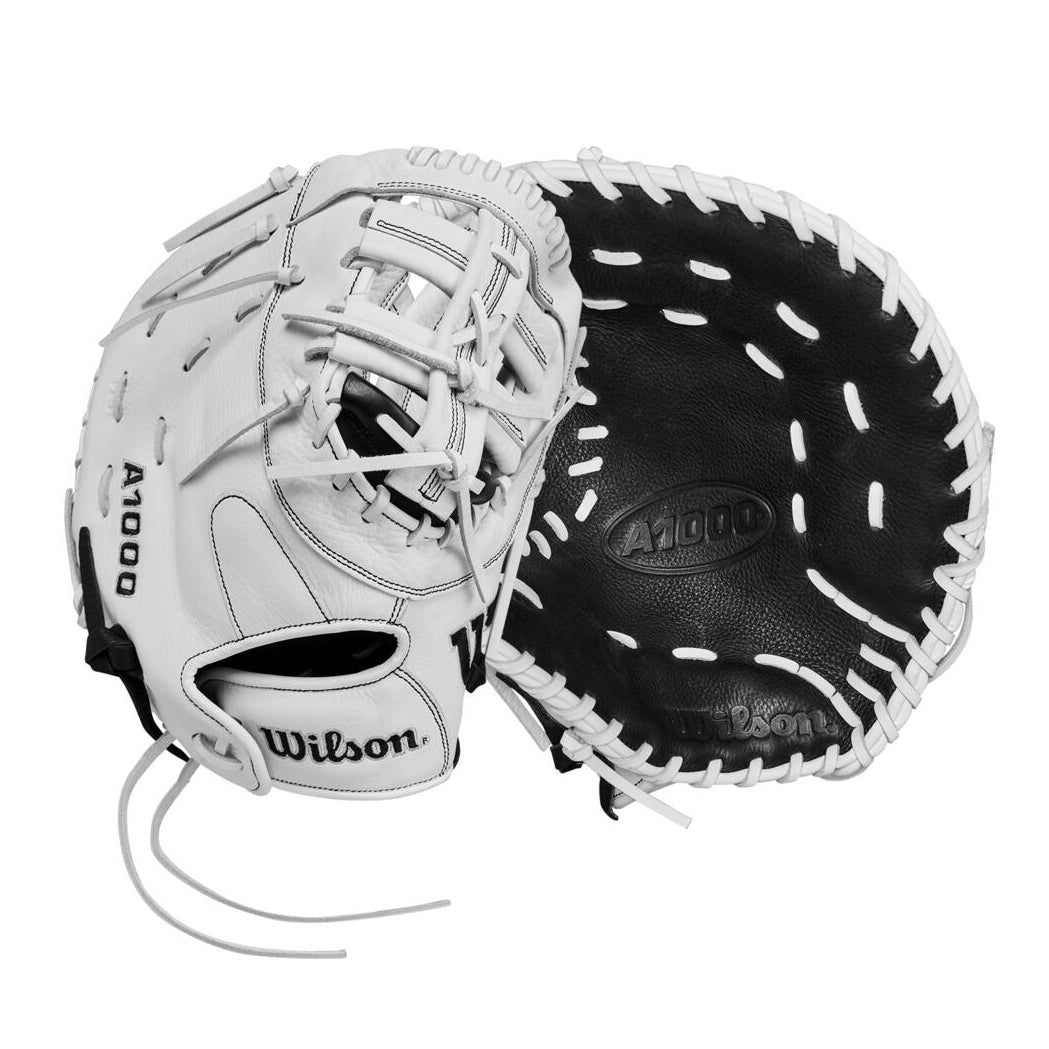 Wilson A1000 1620 12.5" Fastpitch First Base Mitt: WBW101478125