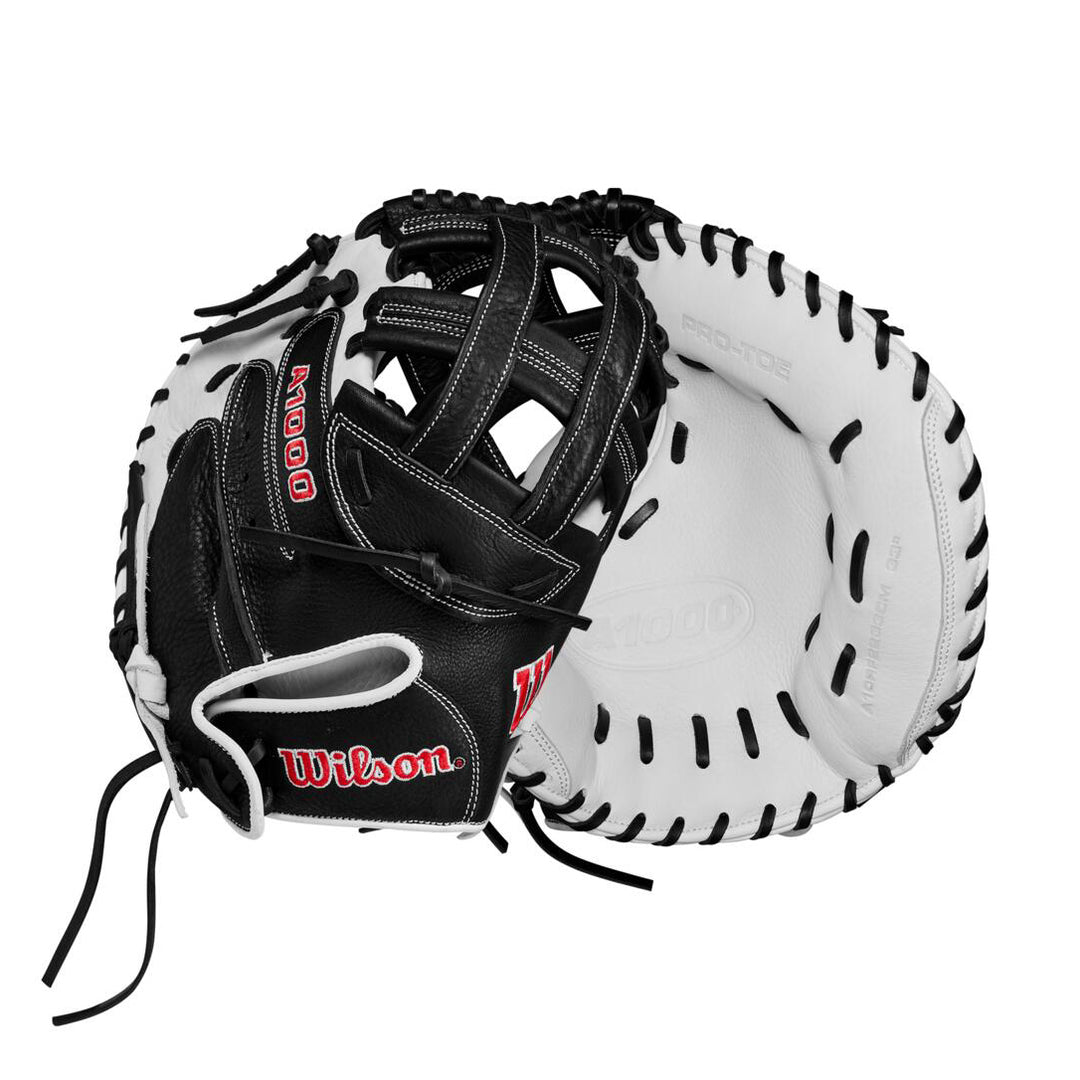 Wilson A1000 CM33 33" Fastpitch Catcher's Mitt: WBW10148033