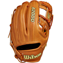 A Wilson A2000 1786 11.5" Baseball Glove (WBW102073115), crafted from premium Pro Stock leather, is shown on a white background.