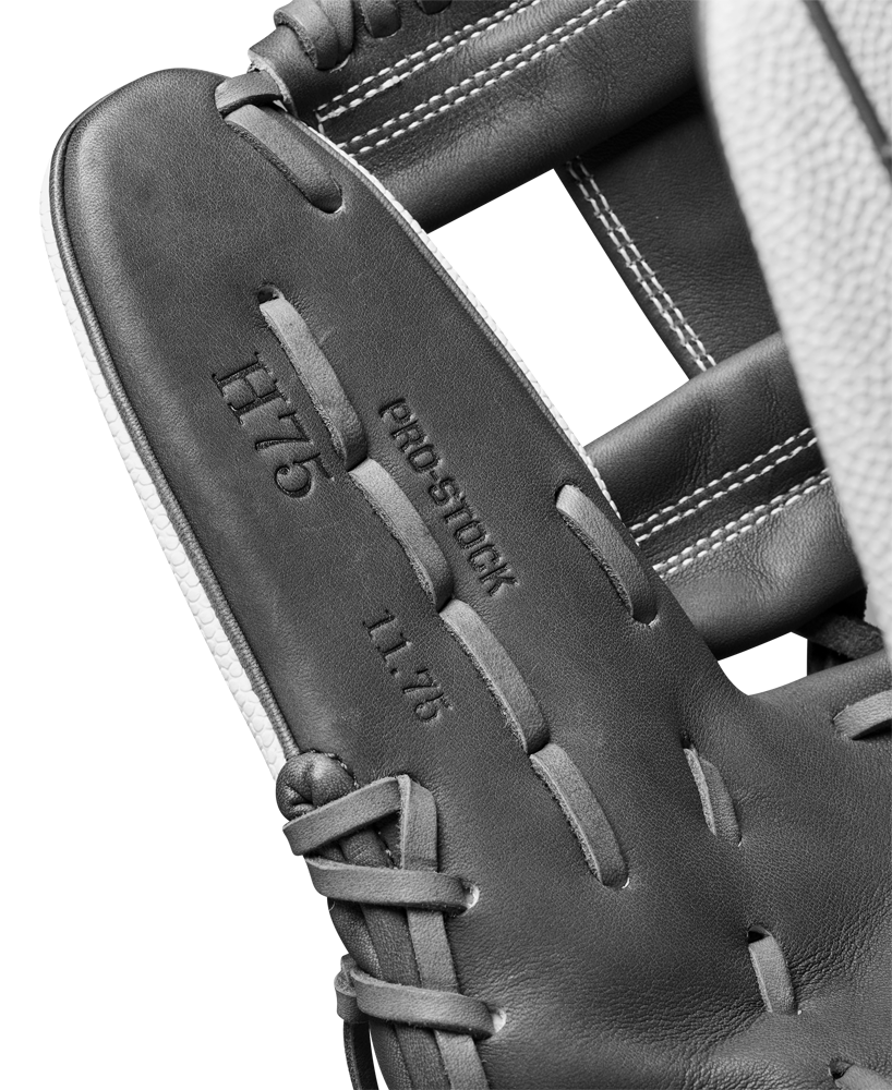 The Wilson A2000 H75SS 11.75" Fastpitch Glove (WBW1026231175) features stitched leather and SuperSkin, making it the perfect infield glove.