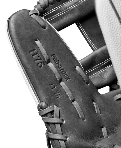 The Wilson A2000 H75SS 11.75" Fastpitch Glove (WBW1026231175) features stitched leather and SuperSkin, making it the perfect infield glove.