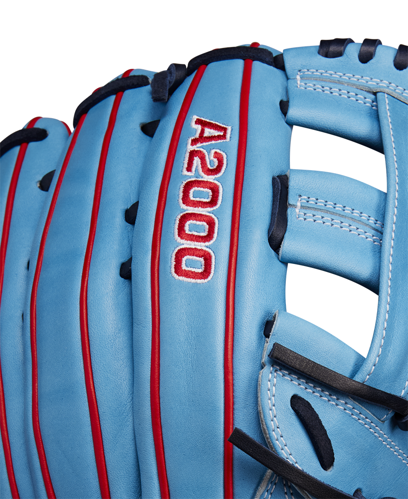 Wilson a2000 red white and blue on sale