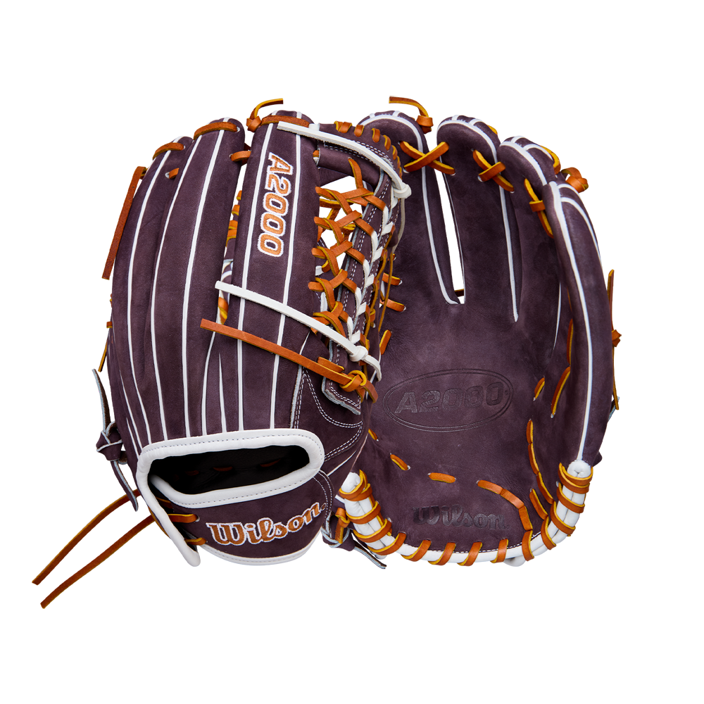 The Wilson A2000 T125 12.5" Aliyah Andrews GM Fastpitch Glove (WBW102745125) is shown on a white background.