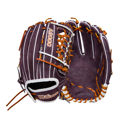 The Wilson A2000 T125 12.5" Aliyah Andrews GM Fastpitch Glove (WBW102745125) is shown on a white background.