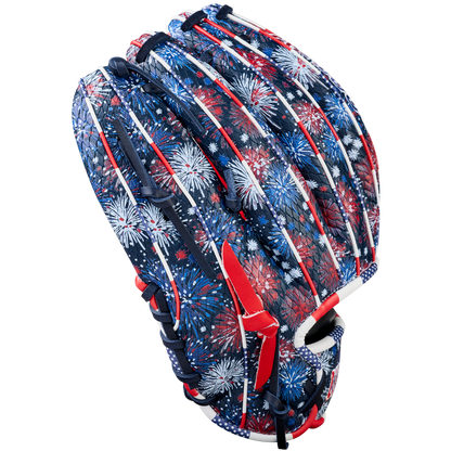 The Wilson A2000 1975SS 11.75" Baseball Glove (GOTM July 2025) blends vibrant style and Pro Stock leather for top performance on the field.