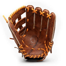 Nokona Walnut EP 11.75″ Baseball Glove: W-EP1175 in handcrafted walnut brown leather with tan lacing.