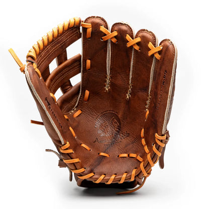 Nokona Walnut EP 11.75″ Baseball Glove: W-EP1175 in handcrafted walnut brown leather with tan lacing.