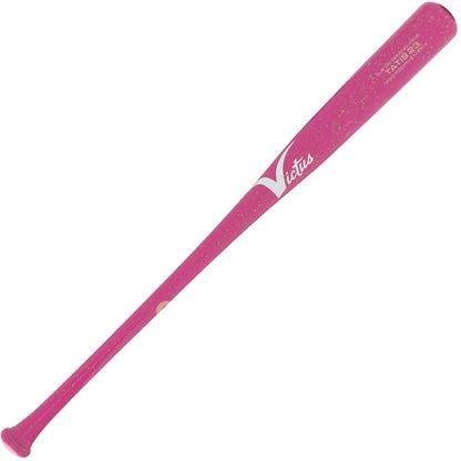 A pink Victus TATIS23 Fernando Tatis Pro Reserve Maple Wood Bat (VRWMFT23) with white text.