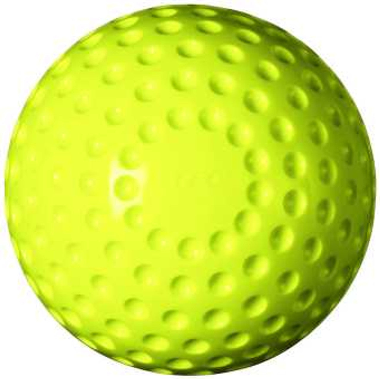 The Atec Tuffy Supersoft Pitching Machine Baseballs (WTAT0390) feature a bright yellow-green color and an evenly dimpled surface for high visibility, making them perfect for practice and easy to track in any lighting.