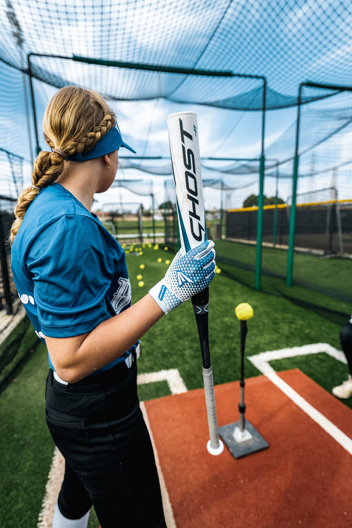 2023 Easton Ghost (-10) Double Barrel Fastpitch Softball Bat: FP23GH10