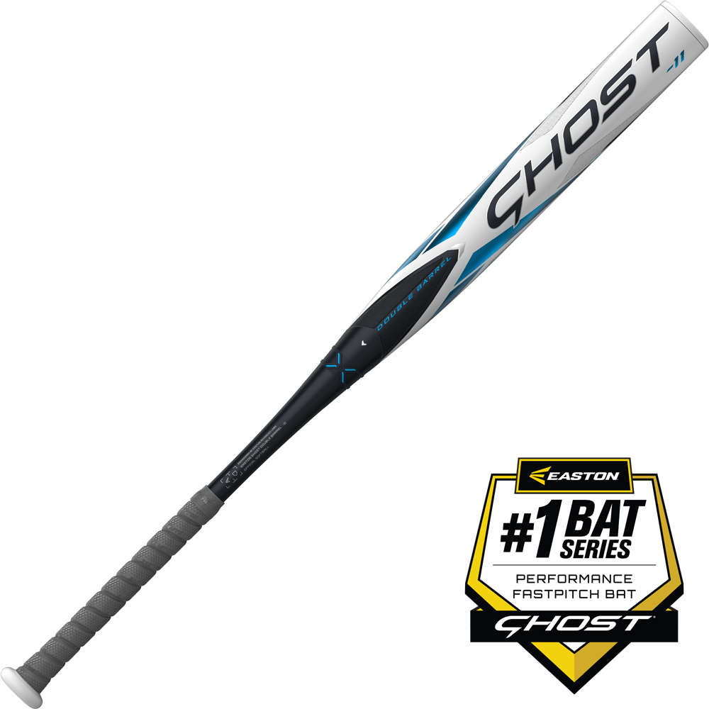 2023 Easton Ghost (-11) Double Barrel Fastpitch Softball Bat: FP23GH11