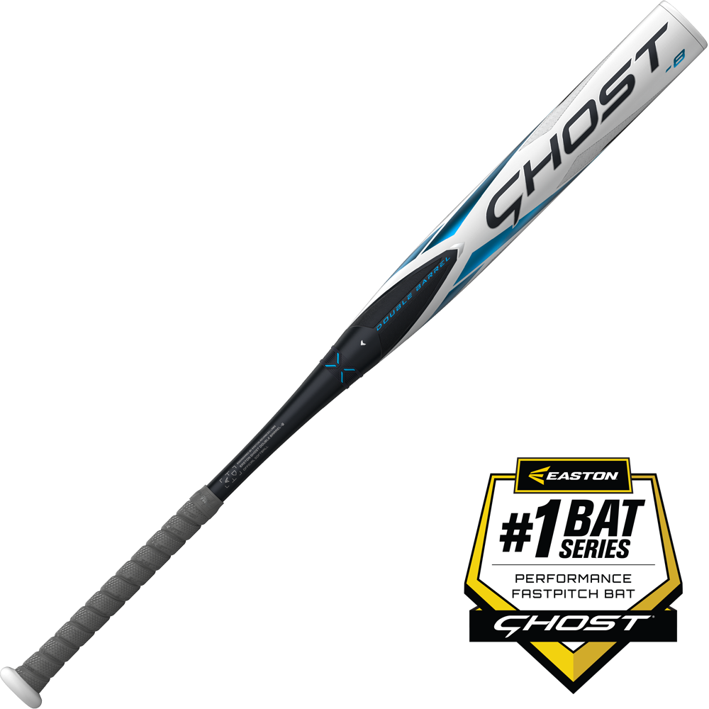 2023 Easton Ghost (-8) Double Barrel Fastpitch Softball Bat: FP23GH8