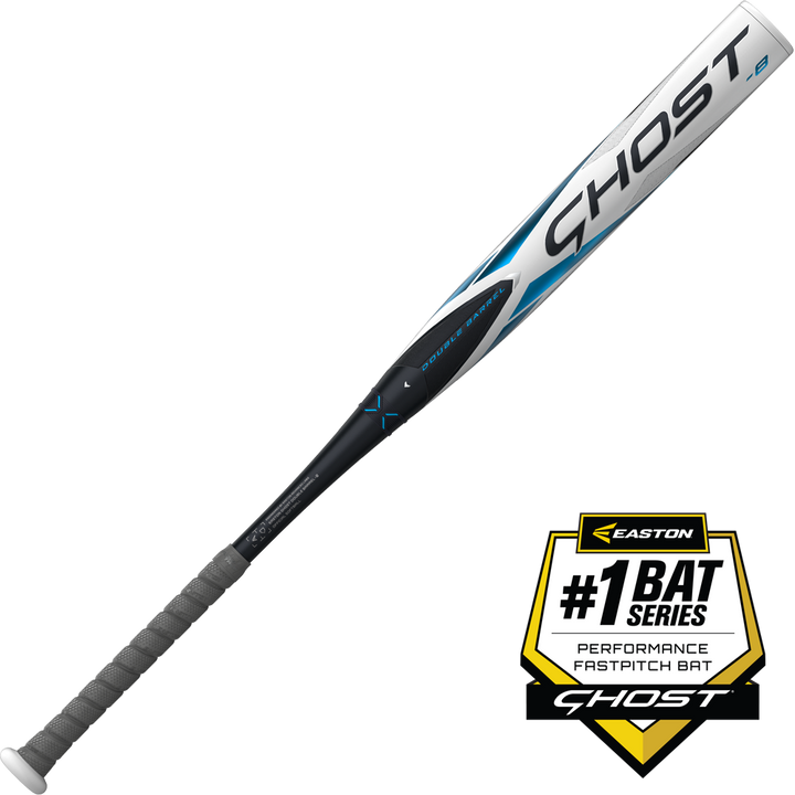 2023 Easton Ghost (-8) Double Barrel Fastpitch Softball Bat: FP23GH8