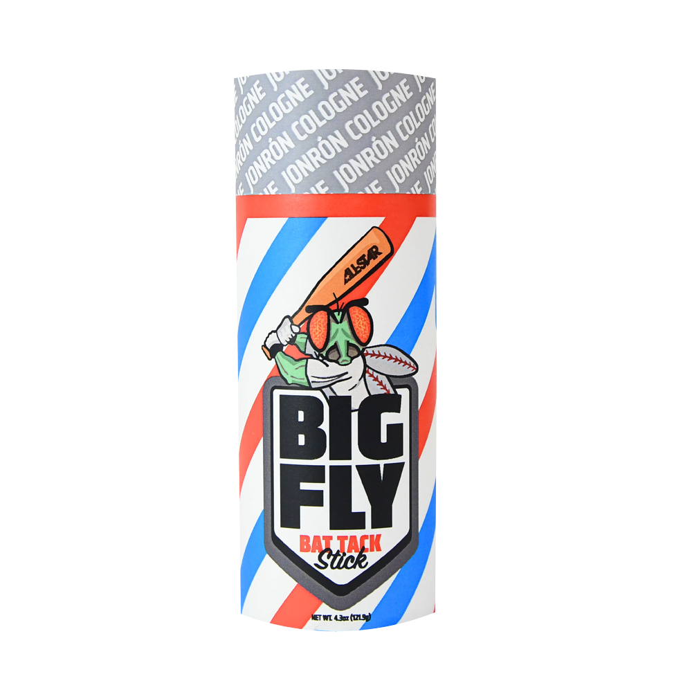 A close-up of the All Star Big Fly Bat Tack Stick (BFST1) by All Star, designed to deliver enhanced bat tack for superior control.