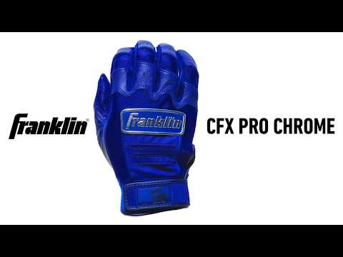 Franklin CFX Pro Full Color Chrome Adult Batting Gloves: 205