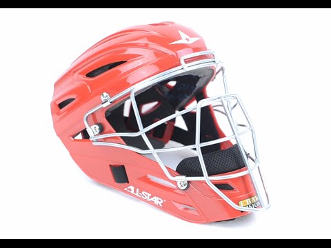 All Star UltraCool Hockey Style Catcher's Helmet: MVP2400 / MVP2410