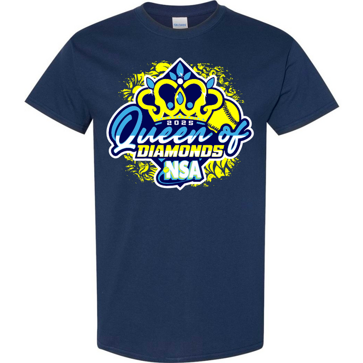 2025 NSA Queen of Diamonds Fastpitch Tournament T-Shirt