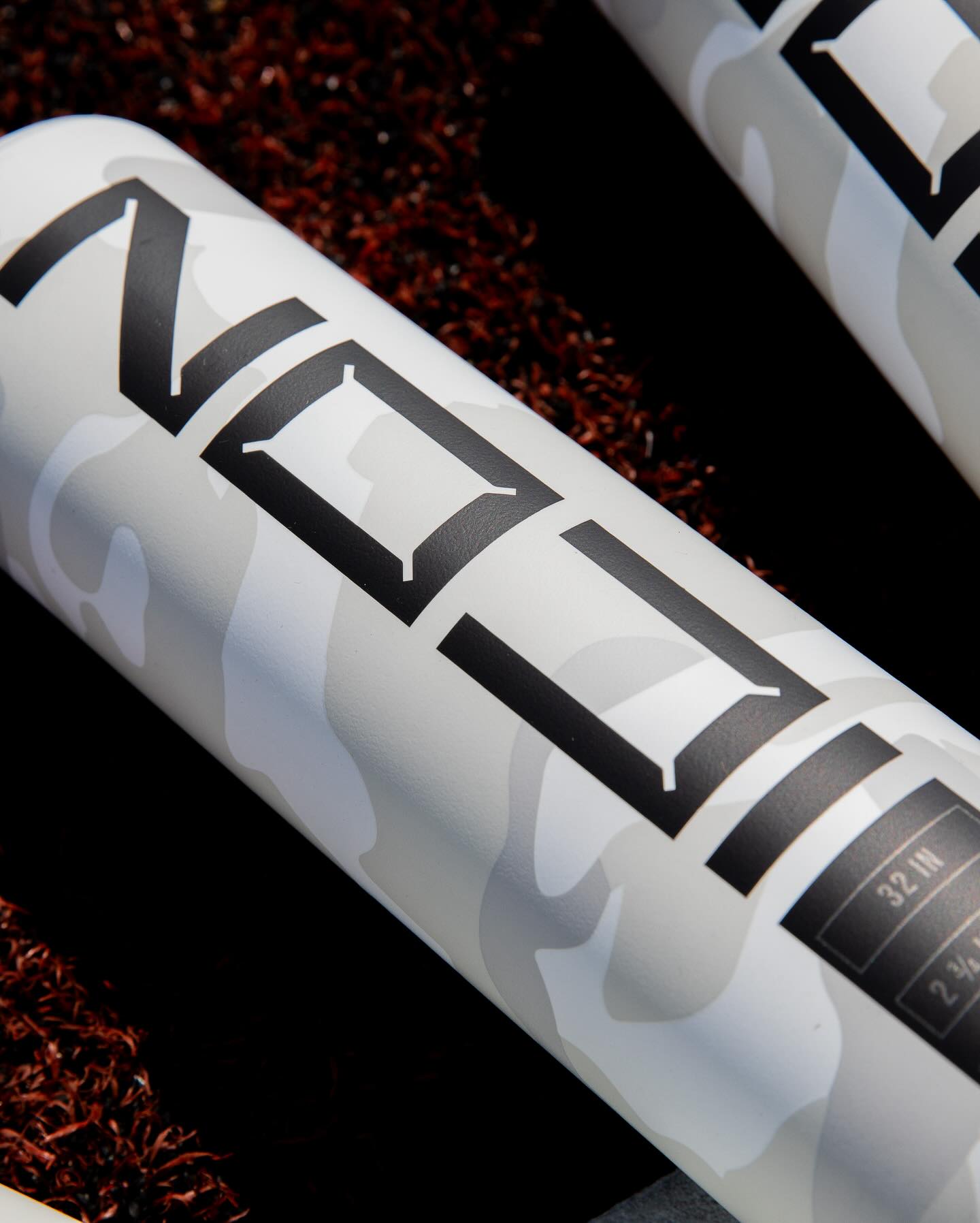 A close-up of the 2025 Rawlings Icon (-10) 2 3/4" USSSA Baseball Bat: RUT5I10 (USED), showcasing its sleek Rawlings design and advanced carbon composite construction.