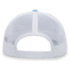 NSA Outline Series Columbia Blue Snapback Hat: 104-COLWH