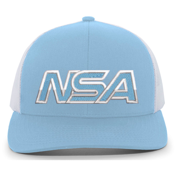 NSA Outline Series Snapback Hat: 104