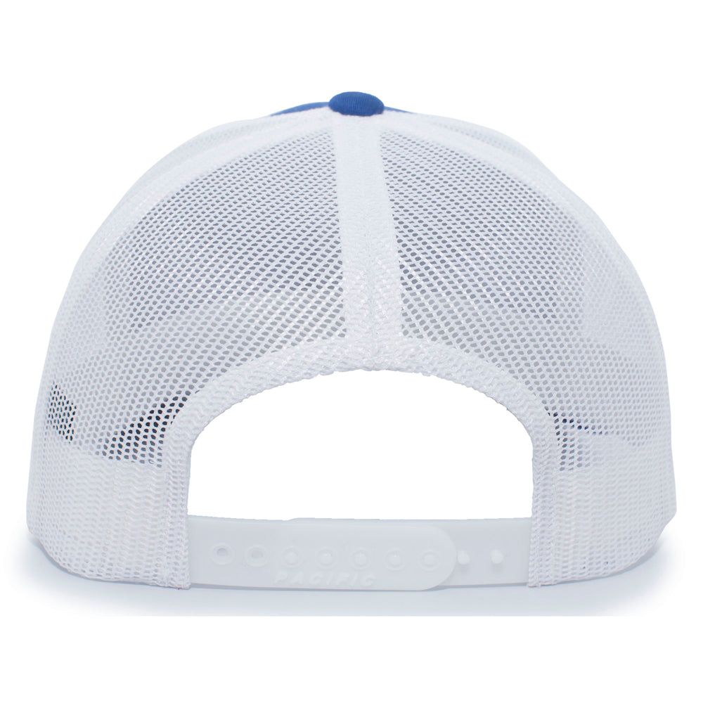 NSA Outline Series Royal Snapback Hat: 104-ROWH