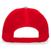 NSA Flag Series Heather Red Snapback Hat: 104S-HERD