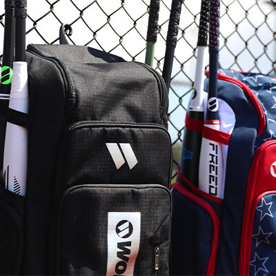 The Worth Pro Backpack: WBA004 by Worth is perfect for carrying your bats and gear—an ideal slowpitch bag designed for baseball enthusiasts.