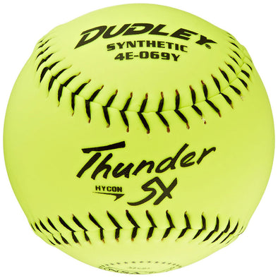 Dudley NSA Thunder SY Hycon 12" 52/275 Synthetic Slowpitch Softballs: 4E-069Y