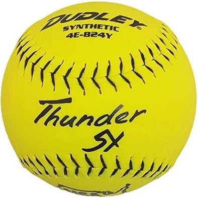 Dudley NSA Thunder SY ICON 12" 44/400 Synthetic Slowpitch Softballs: 4E-824Y