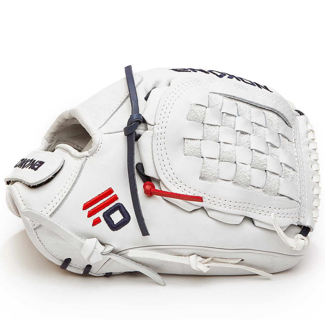 Nokona American KIP 12" Fastpitch Glove: A-V1200-WH