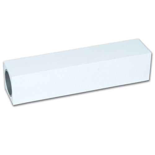 The Champro Sports 4 Way Pitcher's Rubber (B043) is a rectangular, white UV-resistant rubber block featuring a small dark circular opening on one end, shown against a plain white background.